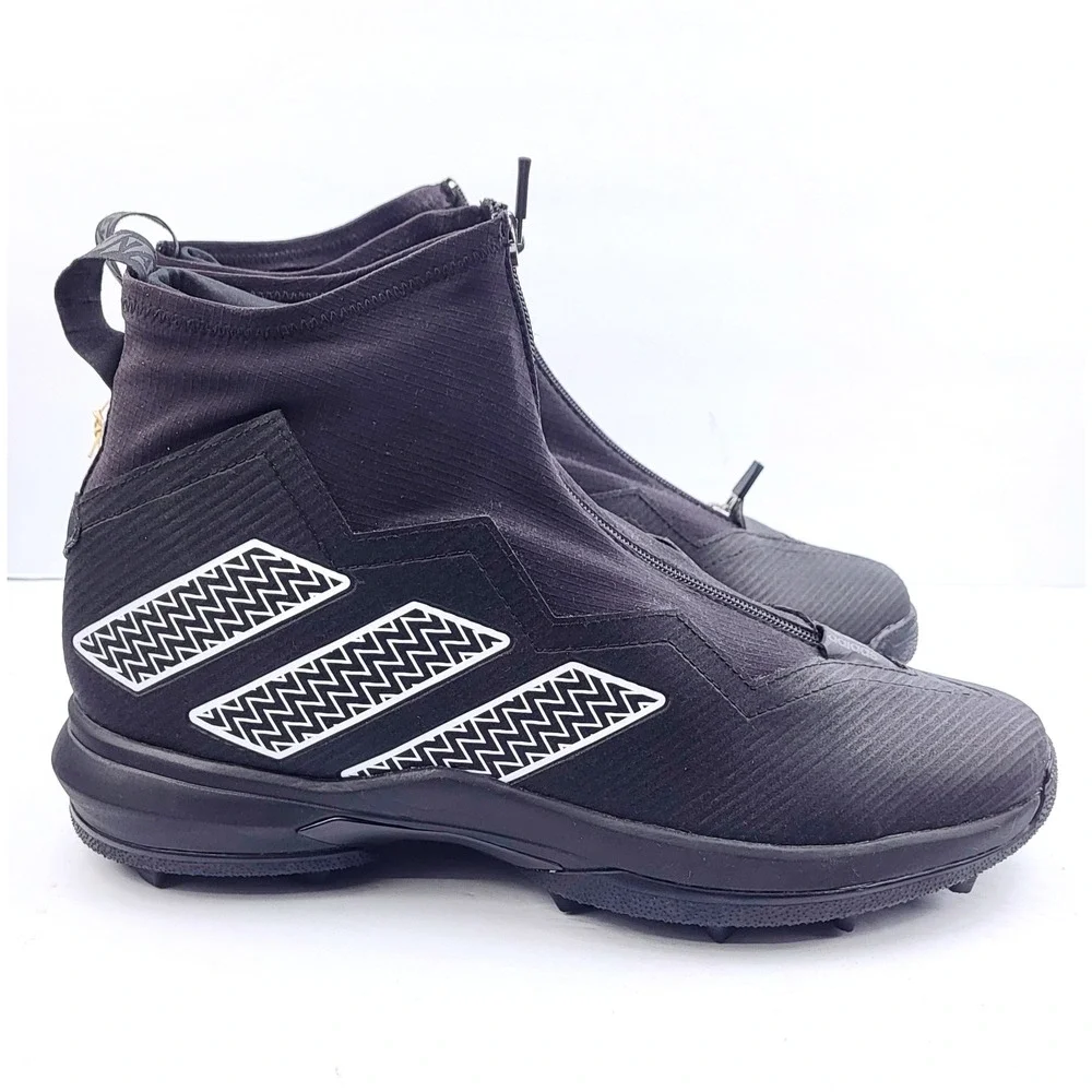 NWT‎ adidas Men's Nasty Torsion - Black Tea Football Cleats - Size 13